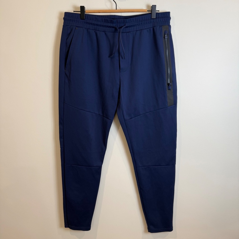 Greyson Clothiers Mens Navy Blue Technical Jogger Pants Large B282